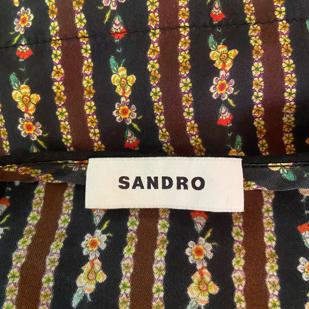 COPY - Sandro Silk Dress - Picture 7 of 10